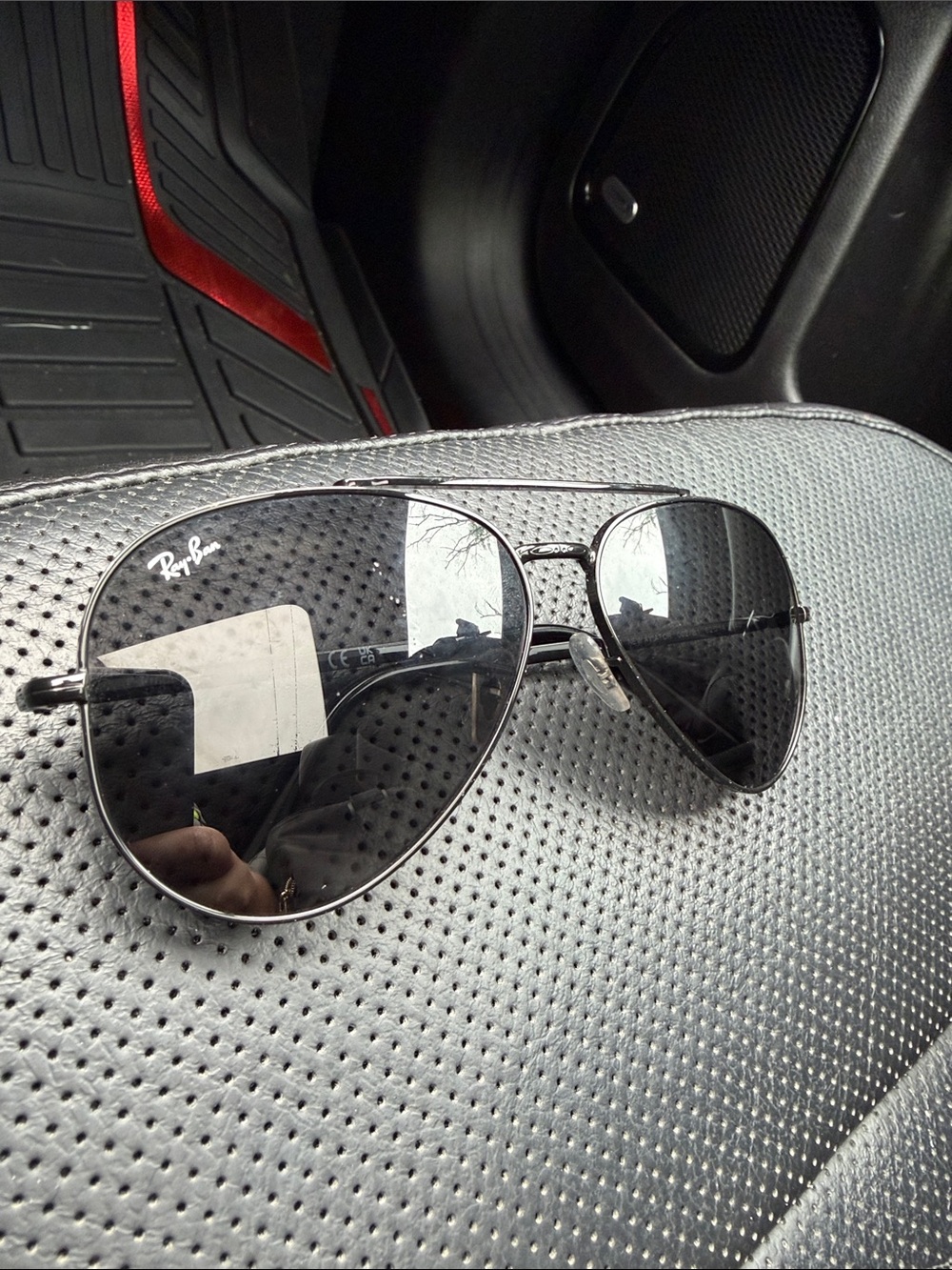 Ray-Ban Aviator Sunglasses in Black and Gray